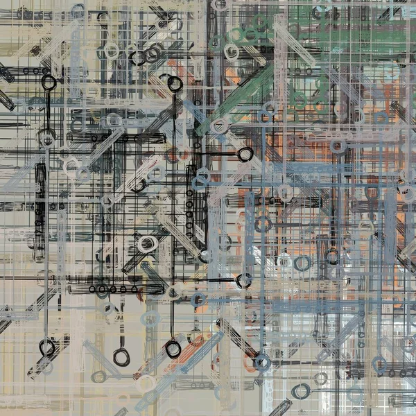 Vintage desenler ile eski grunge arka plan