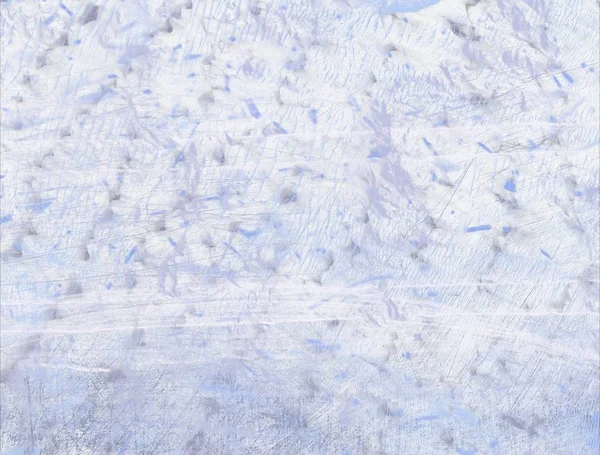 Kış penceresinde soğuk desen