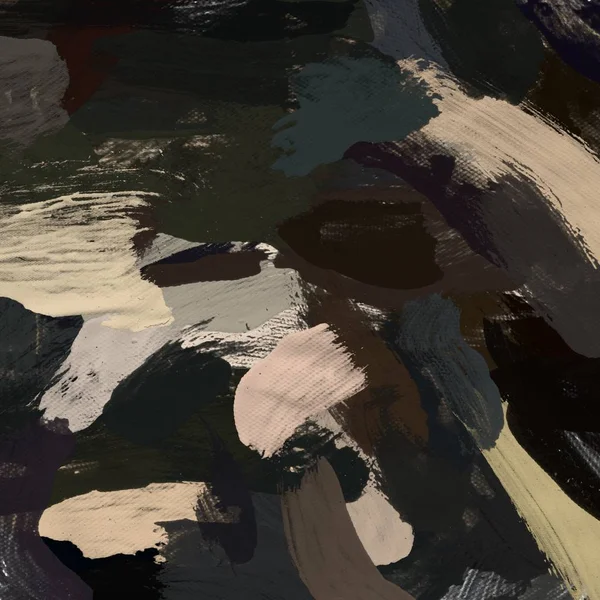 Tuval el yapımı yağlıboya. Renkli doku. Fırça darbeleri. Renkli görüntü. Modern sanat. Çağdaş sanat.