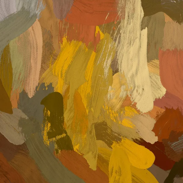 Tuval el yapımı yağlıboya. Renkli doku. Fırça darbeleri. Renkli görüntü. Modern sanat. Çağdaş sanat.