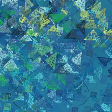 Yeşil yapraklı soyut arkaplan