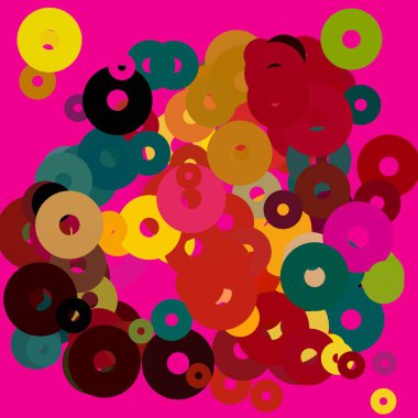 Kalpli, soyut, pürüzsüz desen