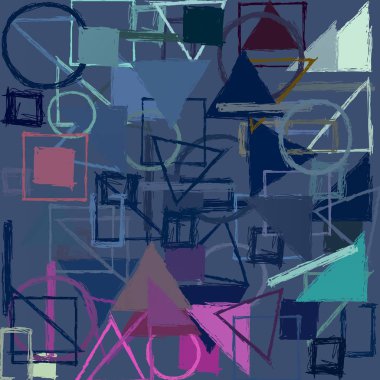 modern soyut geometrik desen arka plan