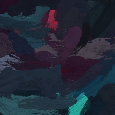 El yapımı tuvale yağlı boya. Soyut sanat dokusu. Renkli doku. Modern sanat eserleri. Yağlı boya darbeleri. Fırça darbeleri. Modern sanat. Çağdaş sanat. Sanatsal tuval.