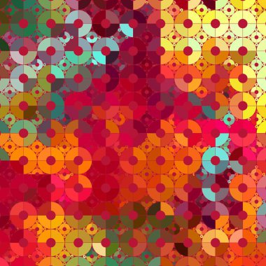 Bokeh ile soyut renkli arkaplan