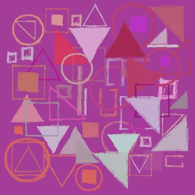 Geometrik desenli soyut arkaplan