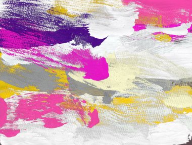 El yapımı tuvale yağlı boya. Soyut sanat dokusu. Renkli doku. Modern sanat eserleri. Yağlı boya darbeleri. Fırça darbeleri. Modern sanat. Çağdaş sanat. Sanatsal tuval.  