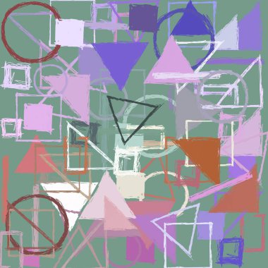 modern soyut geometrik desen arka plan