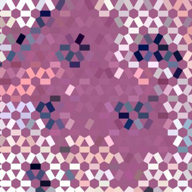 Renk fraktal geometrik soyut desen