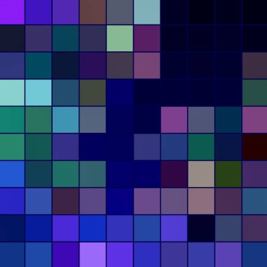 Geometrik desenlerle soyut sanat dokusu