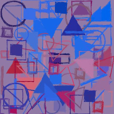 modern soyut geometrik desen arka plan