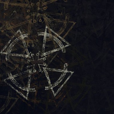 metin için alanı olan grunge arkaplanı