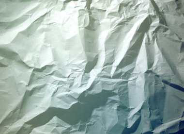 Soyut buruşturulmuş kağıt doku arka planı