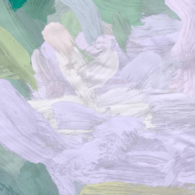 Tuval el yapımı yağlıboya. Renkli doku. Fırça darbeleri. Renkli görüntü. Modern sanat. Çağdaş sanat.