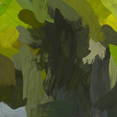 Tuval el yapımı yağlıboya. Renkli doku. Fırça darbeleri. Renkli görüntü. Modern sanat. Çağdaş sanat.