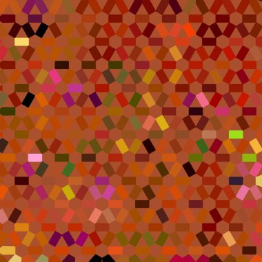 Renk fraktal geometrik soyut desen