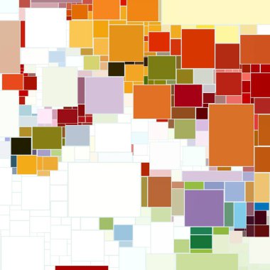 Soyut sanat dokusu. Kareler ile renkli doku. Modern sanat eserleri. Renkli görüntü