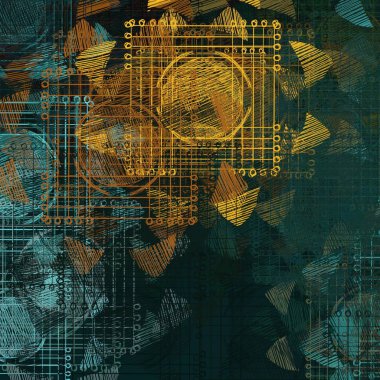 metin için alanı olan grunge arkaplanı