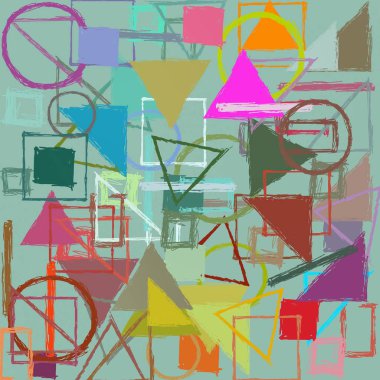 modern soyut geometrik desen arka plan