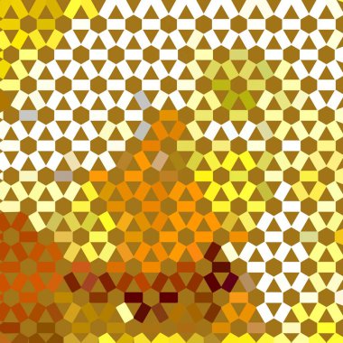 Renk fraktal geometrik soyut desen