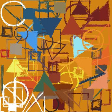 modern soyut geometrik desen arka plan