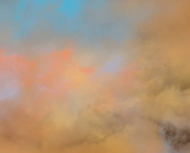 soyut grunge bulutlar, kopya alanı ile renkli arka plan