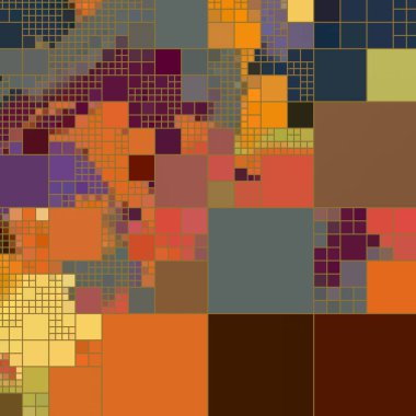 Karelerle soyut bir arkaplan. vektör illüstrasyonu