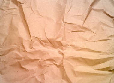 Buruşmuş kağıt dokusu arkaplanı.