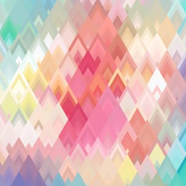 renkli üçgenler ile vektör arka plan.