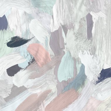 Tuval el yapımı yağlıboya. Renkli doku. Fırça darbeleri. Renkli görüntü. Modern sanat. Çağdaş sanat.