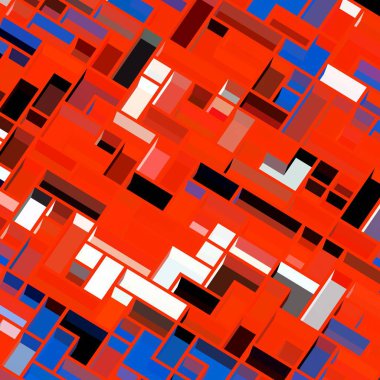 Geometrik desenli soyut doku