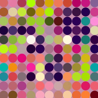 Dairelerle soyut sorunsuz desen. Kumaş için desen. Polka nokta dikişsiz desen.