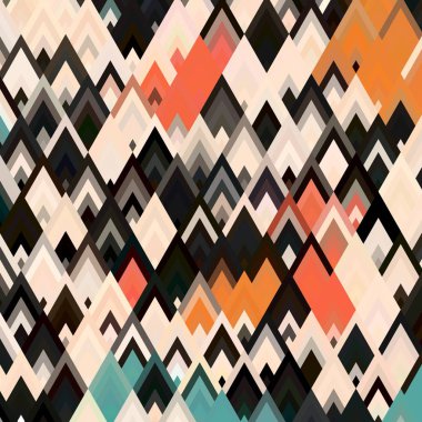 Geometrik desenli soyut doku