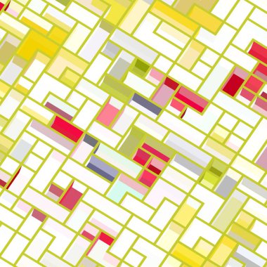 Geometrik desenli soyut doku