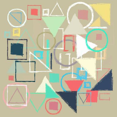 Geometrik desenli soyut arkaplan