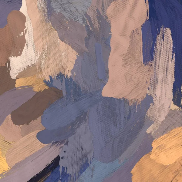 Tuval el yapımı yağlıboya. Renkli doku. Fırça darbeleri. Renkli görüntü. Modern sanat. Çağdaş sanat.