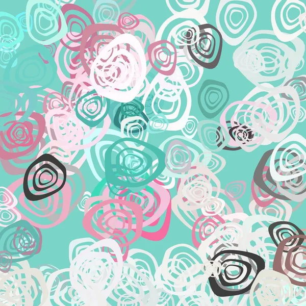 Vektör çizim çiçek desenli