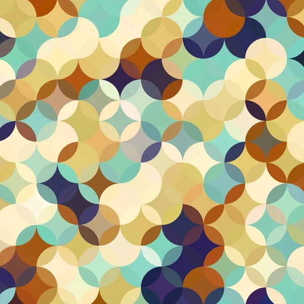 Seamless Pattern Colorful Circles — Stock Photo, Image