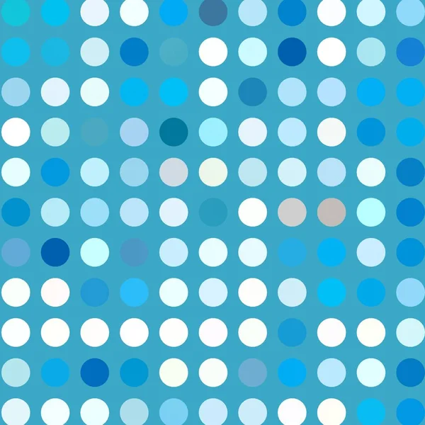 Abstract Polka Dot Vector Seamless Background — Stock Photo, Image