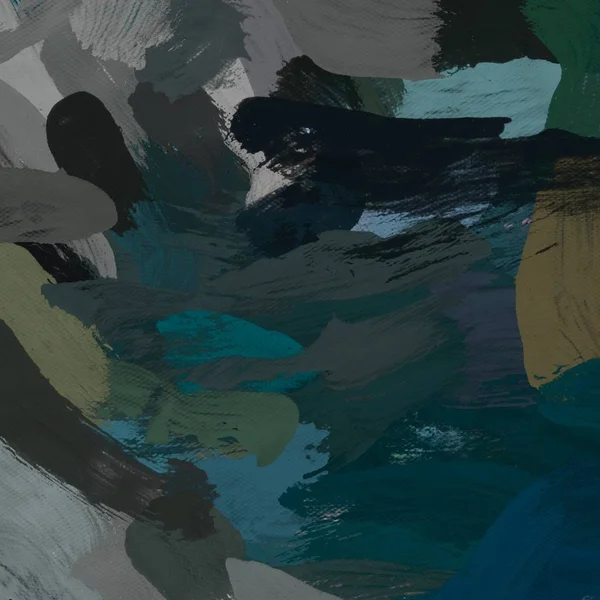 Tuval el yapımı yağlıboya. Renkli doku. Fırça darbeleri. Renkli görüntü. Modern sanat. Çağdaş sanat.