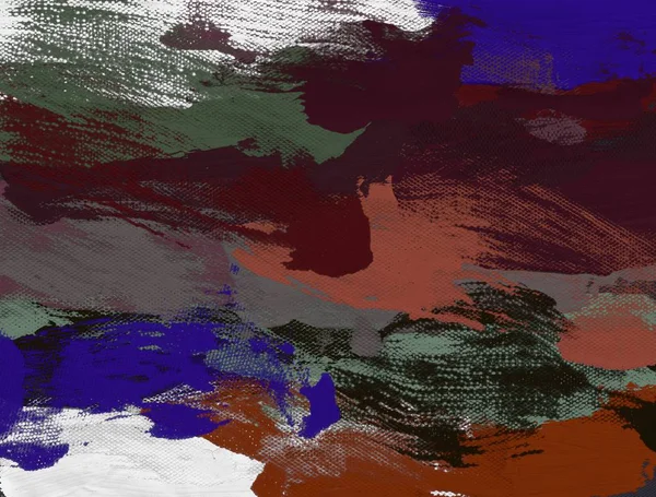 El yapımı tuvale yağlı boya. Soyut sanat dokusu. Renkli doku. Modern sanat eserleri. Yağlı boya darbeleri. Fırça darbeleri. Modern sanat. Çağdaş sanat. Sanatsal tuval.  