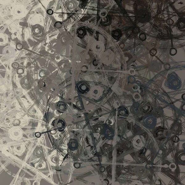 çiçeklerle soyut illüstrasyon doku