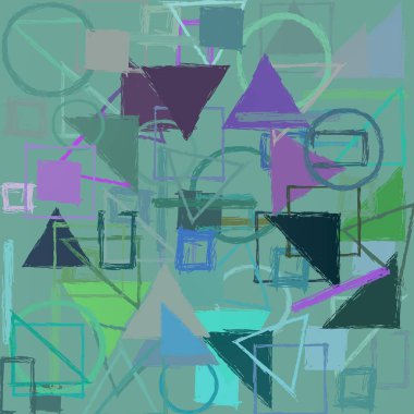 modern soyut geometrik desen arka plan