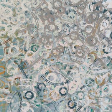 çiçeklerle soyut illüstrasyon doku