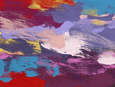 arka planda kırmızı boya