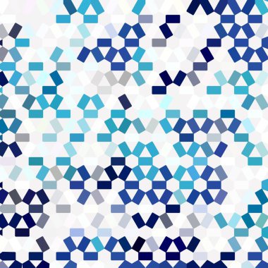 Renk fraktal geometrik soyut desen