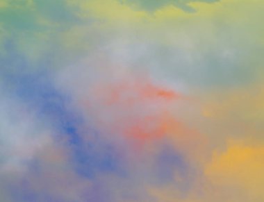 soyut grunge bulutlar, kopya alanı ile renkli arka plan