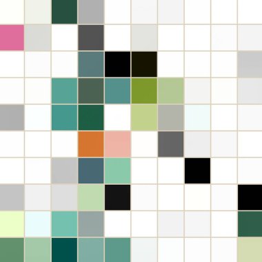 Geometrik desenlerle soyut sanat dokusu