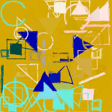 modern soyut geometrik desen arka plan