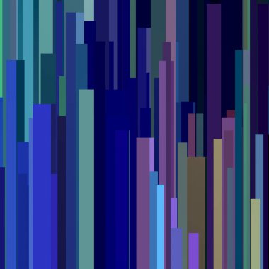 mavi arka plan üzerinde renkli kalemler